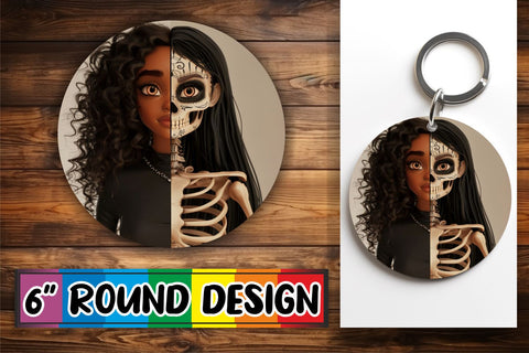 15x Round Design Bundle Sublimation Set , Halloween Sublimation afrosvg 