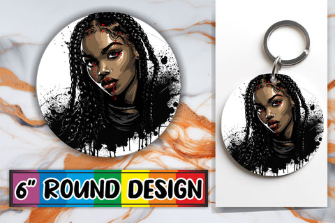 15x Round Design Set for Sublimation , Halloween Sublimation afrosvg 
