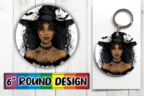 15x Round Design Set for Sublimation , Halloween Sublimation afrosvg 
