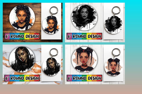 15x Round Design Set for Sublimation , Halloween Sublimation afrosvg 