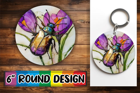 15x Round Design Sublimation Set , Animals Sublimation afrosvg 