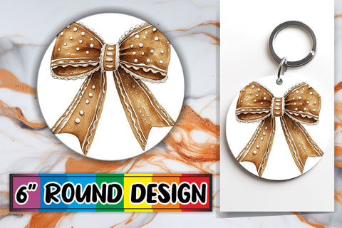 15x Round Keychain Sublimation Bundle , Bow Sublimation afrosvg 