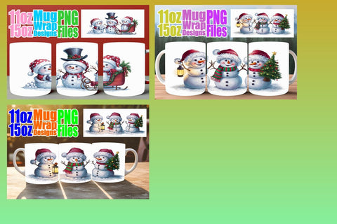 15x Stylish Sublimation Mug , Christmas Sublimation afrosvg 