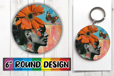 15x Sublimation Keychain Bundle , Woman Sublimation afrosvg 