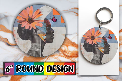 15x Sublimation Keychain Bundle , Woman Sublimation afrosvg 