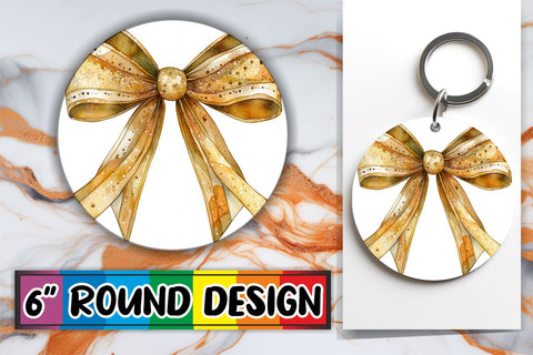 15x Sublimation Keychain Round Designs , Bow Sublimation afrosvg 