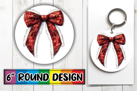 15x Sublimation Keychain Round Designs , Bow Sublimation afrosvg 