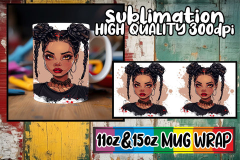 15x Sublimation Mug Wrap , Halloween Sublimation afrosvg 