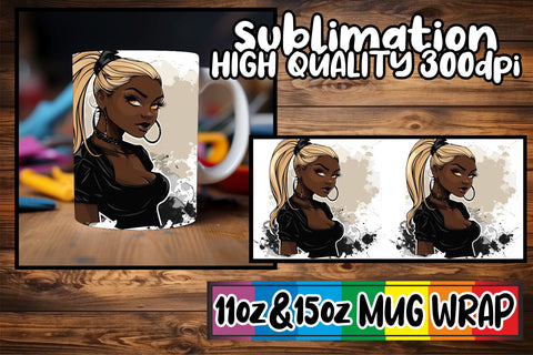 15x Sublimation Mug Wrap , Halloween Sublimation afrosvg 