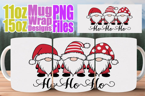 15x Sublimation Mug Wrap , Xmas Sublimation afrosvg 