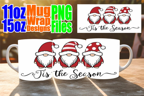15x Sublimation Mug Wrap , Xmas Sublimation afrosvg 