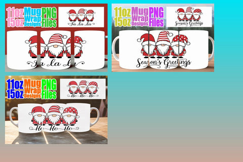 15x Sublimation Mug Wrap , Xmas Sublimation afrosvg 