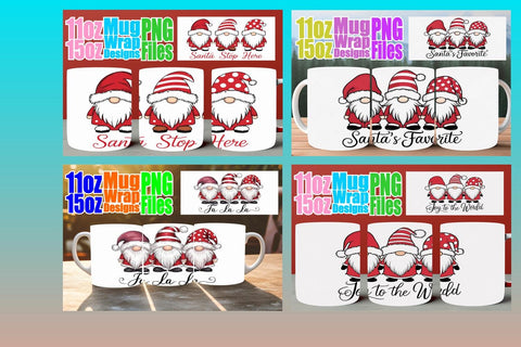 15x Sublimation Mug Wrap , Xmas Sublimation afrosvg 