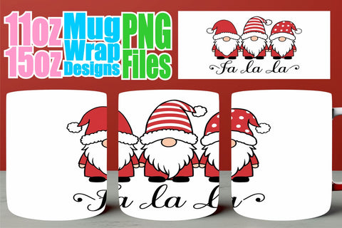 15x Sublimation Mug Wrap , Xmas Sublimation afrosvg 