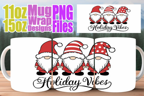 15x Sublimation Mug Wrap , Xmas Sublimation afrosvg 