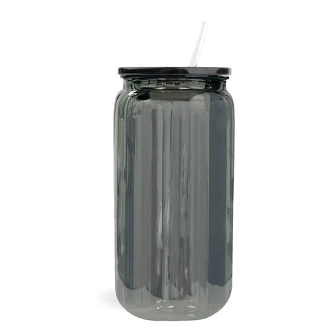 16 oz Glass Can Single Wall - Mirrored Physical DIY Craft Warehouse 