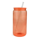 16 oz Glass Can Single Wall - Orange