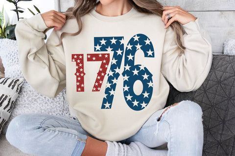 1776 America 4th of July PNG, 4th of July Png, America Png, Retro Png, USA Png, Fourth of July T Shirt Design, Sublimation tee design SVG BB Type Studios 