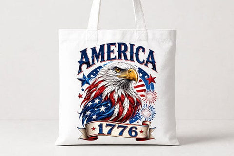 1776 Patriotic Eagle PNG America Pride Sublimation Digital Download SVG BillahCrafts 
