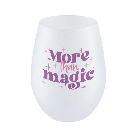 17oz Frosted Stemless Wine Glasses | Craft Express 4 Pack of Sublimation-Ready Blanks Physical Craft Express 