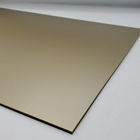 1/8 Champagne Gold Metallic Cast Acrylic Sheet Physical Houston Acrylic 