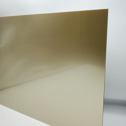 1/8 Champagne Gold Metallic Cast Acrylic Sheet Physical Houston Acrylic 
