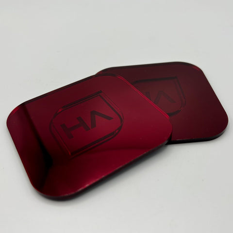 1/8" Dark Red Mirror Acrylic Sheet Physical Houston Acrylic 