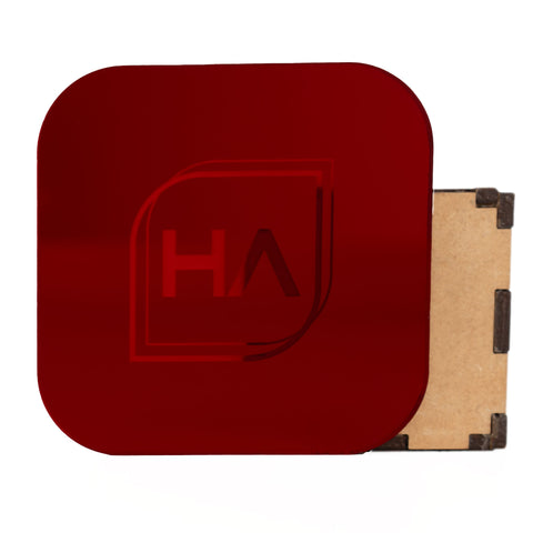 1/8" Dark Red Mirror Acrylic Sheet Physical Houston Acrylic 