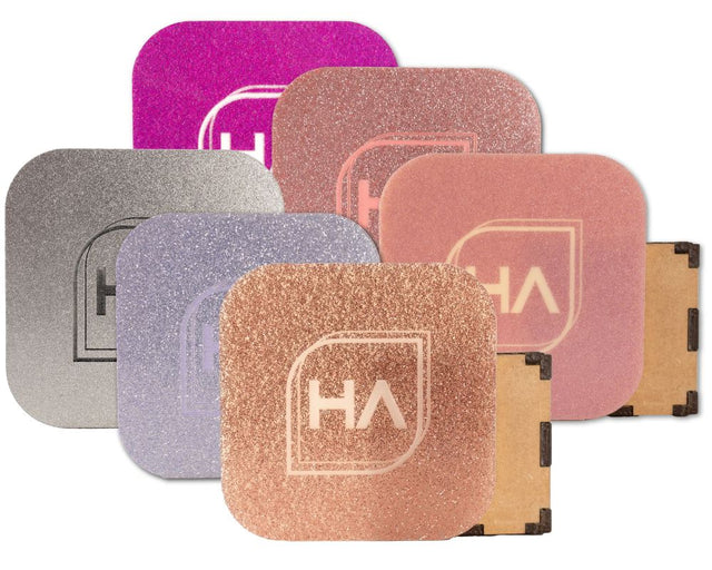 1/8" Glitter Acrylic Bundle, Pretty in Pink Collection | 6 Pack of 12" x 19" Sheets Physical Houston Acrylic 