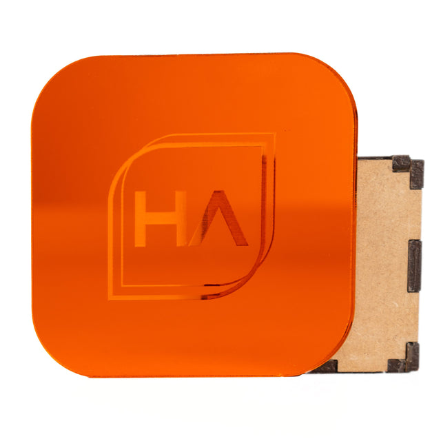 1/8 in Orange Mirror Acrylic Sheet Physical Houston Acrylic 