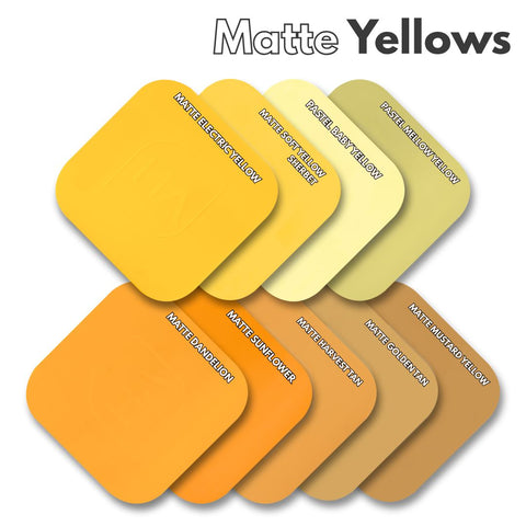 1/8 Matte Mustard Yellow Cast Acrylic Sheet Physical Houston Acrylic 