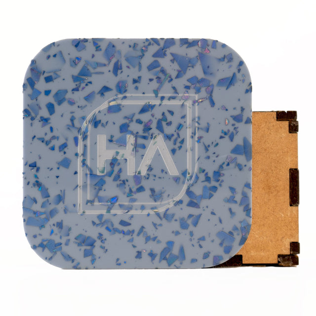 1/8 Slate Blue Flake Cast Acrylic Sheet Physical Houston Acrylic 