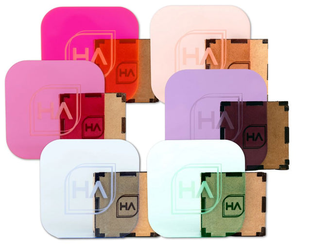 1/8" Translucent Acrylic Sheets | Pack of 6 12" x 19" Sheets Physical Houston Acrylic 