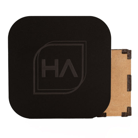 1/8in Black Matte One Side / Shiny One Side Cast Acrylic Sheet Physical Houston Acrylic 