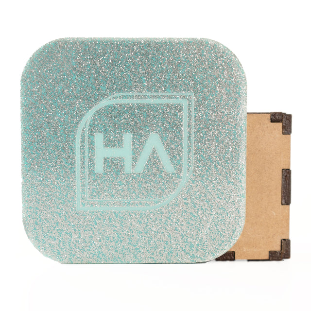 1/8in ColorCarve Baby Blue Glitter Cast Acrylic Sheet Physical Houston Acrylic 