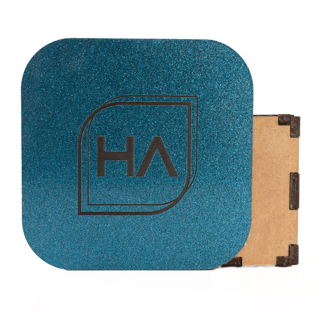 1/8in ColorCarve Blue to Black Glitter Cast Acrylic Sheet Physical Houston Acrylic 