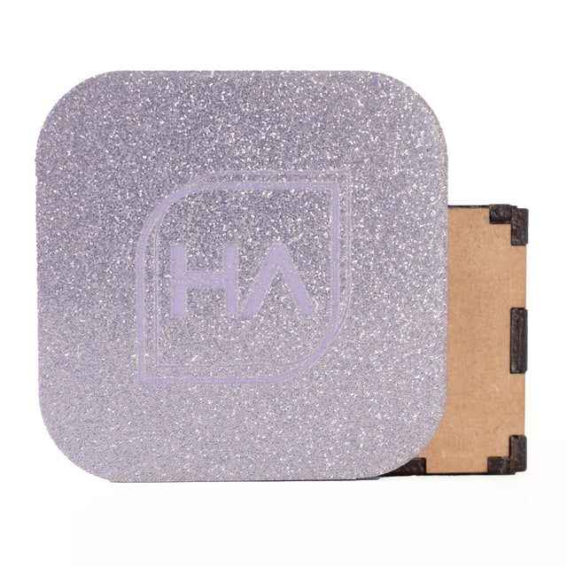 1/8in ColorCarve Lilac Glitter Cast Acrylic Sheet Physical Houston Acrylic 
