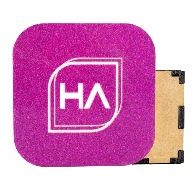 1/8in ColorCarve Pink to White Glitter Cast Acrylic Sheet Physical Houston Acrylic 