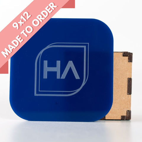 1/8in Dark Blue 2050 Cast Acrylic Sheet Physical Houston Acrylic 