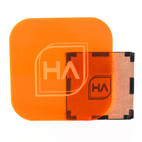 1/8in Fluorescent Orange Cast Acrylic Sheet Physical Houston Acrylic 