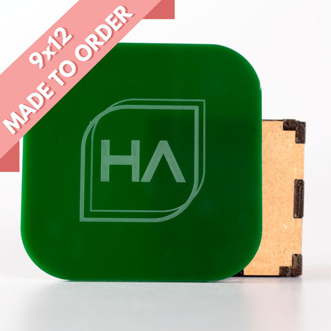 1/8in Green Cast Acrylic Sheet Physical Houston Acrylic 