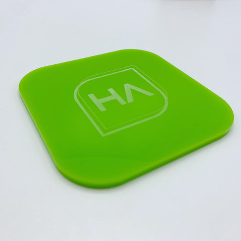1/8in Lime Green Cast Acrylic Sheet Physical Houston Acrylic 