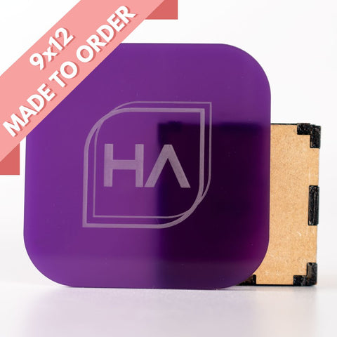 1/8in Purple Cast Acrylic Sheet Physical Houston Acrylic 9in x 12in 