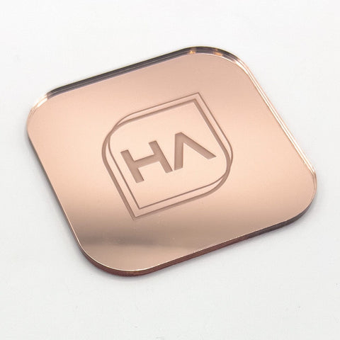 1/8in Rose Gold Mirror Acrylic Physical Houston Acrylic 