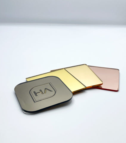 1/8in Rose Gold Mirror Acrylic Physical Houston Acrylic 