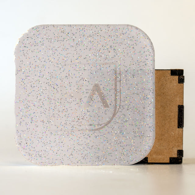 1/8in Sublimation Clear Glitter Acrylic Sheet Physical Houston Acrylic 