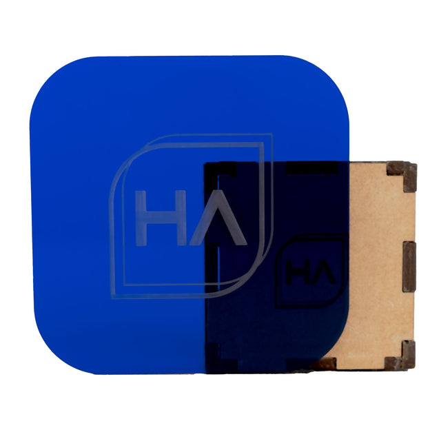 1/8in Translucent Blue Cast Acrylic Sheet Physical Houston Acrylic 