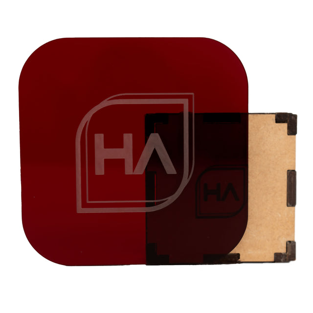 1/8in Translucent Ruby Red Cast Acrylic Sheet Physical Houston Acrylic 