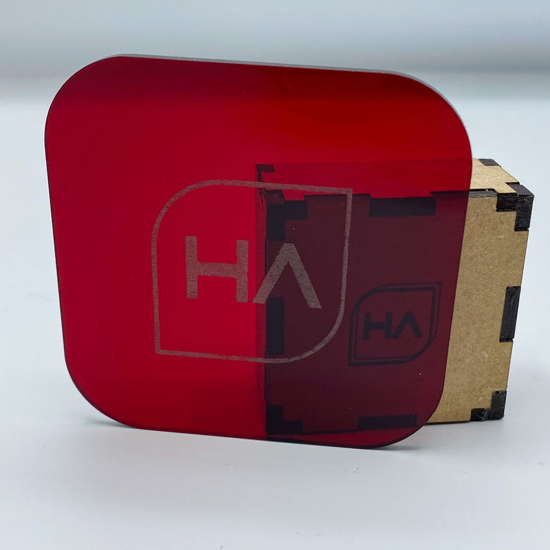 1/8in Translucent Ruby Red Cast Acrylic Sheet - So Fontsy