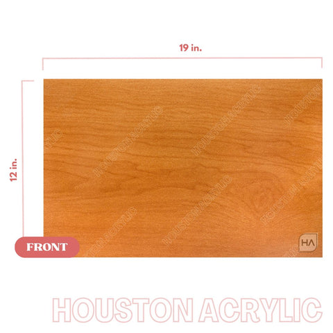 1/8in TruFlat Cherry Physical Houston Acrylic 